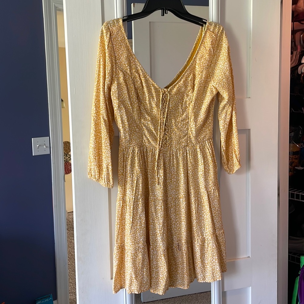 Hollister yellow dress! New with tags!